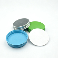 Tapones de Aluminio con Logotipo/Texto en Relieve de 47*11mm, Personalizables al por Mayor, con Revestimiento de PE para Botellas de Vino, Herméticos y Reutilizables