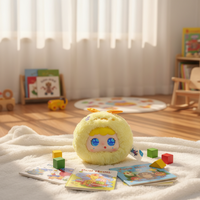Peluche Intelligente IA avec Capteur Tactile Caché et Retour d'Interaction Chaleureux pour la Relaxation Adulte et le Compagnonnage Quotidien