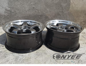 Fonyee pour travail argent 5 trous de rayons Huecos Deep Dish Rivets 18 pouces 5x114.3 CB 73.1 Mag alliage roue Auto Rines jantes de voiture pour <span class=keywords><strong>BMW</strong></span> - Product Image 5