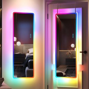 Espejo <span class=keywords><strong>de</strong></span> Cuerpo Entero LED RGB con Luces, Espejo Iluminado <span class=keywords><strong>de</strong></span> Pared - Product Image 1
