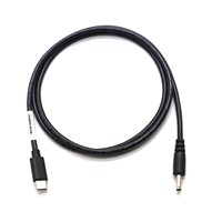 Cable de Alimentación de Carga Rápida USB Tipo C Macho a DC 4.0*1.7mm en Ángulo Recto, USB3.1 PD 5V/9V/12V/15V/20V 3A, PVC, de Fábrica OEM