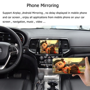 Aggiornamento autoradio IOS CarPlay interfaccia Video per Jeep Cherokee /Grand Cherokee Uconnect 8.4 "adattatore per telecamera di retromarcia - Product Image 6