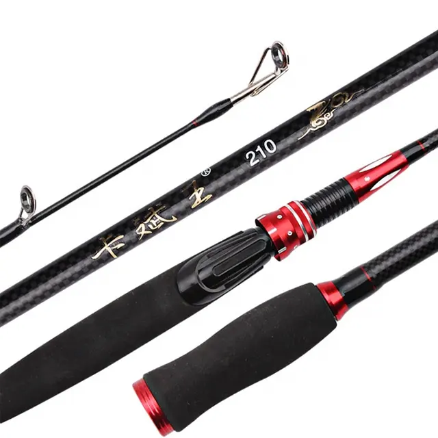 Carbon Fiber Reel Fishing Rods Saltwater Fish Rod Ocean Boat Fishing Best Selling Fishing Pole