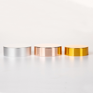 Logo <span class=keywords><strong>gravé</strong></span> Cosmetics Cream Jar Seal 53mm 58mm 63mm Rose Gold Silver Aluminium-Plastic Cap Plastic Cap avec couvercle en aluminium - Product Image 5