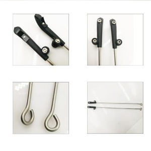 Soporte de guardabarros de bicicleta plateado 20 '24' 26 "<span class=keywords><strong>700C</strong></span> soporte de guardabarros MTB aleación de aluminio rueda trasera delantera para bicicleta eléctrica bicicleta de montaña - Product Image 4