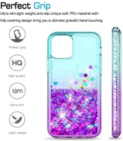 Coque pour iPhone X XR XS Max, coque liquide de luxe à sable mouvant, coque brillante à paillettes, diamant, coque arrière rigide pour iPhone 11 Pro Max