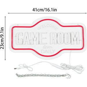 Letreros de neón LED para sala de juegos, regulables, alimentados por USB, luz ambiental, decoración para escaparates, luz indicadora de calle, personalizables, 5v - Product Image 2