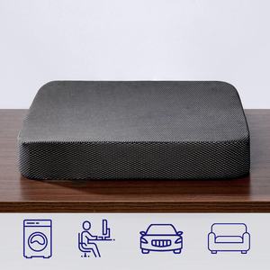 เมมโมรี่โฟมความหนาแน่นสูงสำหรับเก้าอี้รถเข็นสำหรับสำนักงาน-ห้องครัว-เก้าอี้รถยนต์ความดันเจ็บและบรรเทาอาการปวดกระดูกก้นกบ - Product Image 4