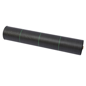Weed Control Cloth Black Non Woven Geotextile 1000mm Garden Ground Cover - Product Image 1