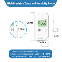 Registrador de Datos de Temperatura Multiusos Potmagic M100Ext con Sonda Externa y Reingeniería de Software