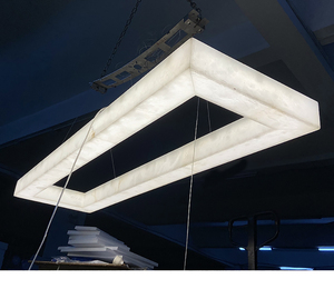 New Contemporary Hanging <b>Lighting</b> Elegant Calcite Fixture Alabaster Marble <b>Chandelier</b> Other Home Decoration <b>Chandeliers</b> Other Ot - Product Image 4