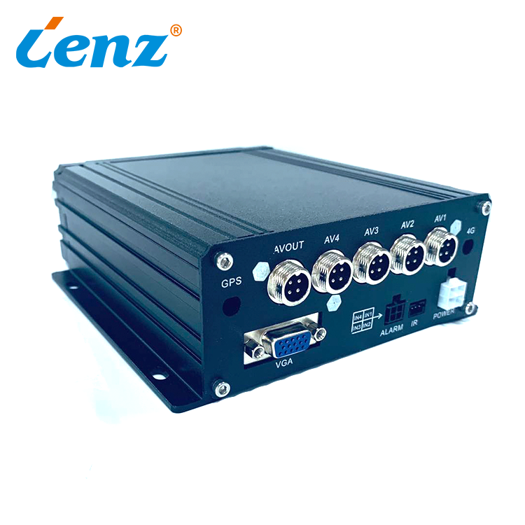 4ch 1080P 960P 720P HDD AHD मोबाइल DVR 3 जी 4g जीपीएस वाई-फाई के साथ स्कूल बस सीएमएस सॉफ्टवेयर के साथ टैक्सी ट्रक बस