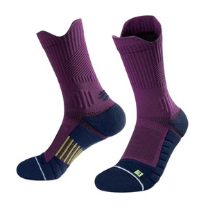 <span class=keywords><strong>Calze</strong></span> da Corsa da <span class=keywords><strong>Uomo</strong></span> Traspiranti Antiscivolo con Fondo Ammortizzato in Spugna a Compressione Professionale - Product Image 5