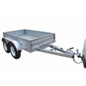 Remorque de boîte utilitaire chromée, remorque en acier inoxydable, cage de remorque 2000kg <span class=keywords><strong>pour</strong></span> voiture - Product Image 2
