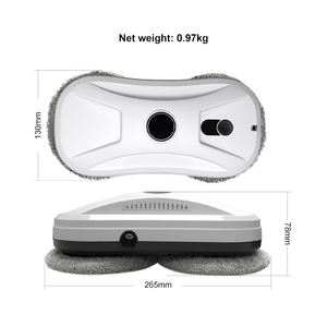 Nettoyeur de vitres intelligent, forte puissance d'aspiration électrique et navigation intelligente pour les fenêtres hautes, nettoyeur de vitres à aspiration facile à utiliser - Product Image 5