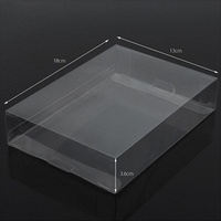 Étui de protection transparent de haute qualité en ABS pour cartouches de jeu SNES/N64, 18x13x3.6cm