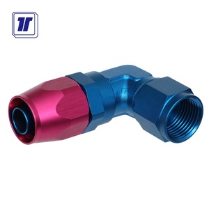 Hiệu Suất Cao Nhôm 90 Độ AN4 AN6 AN8 AN10 AN12 AN16 Rèn Elbow Nhiên Liệu AN Phụ Kiện - Product Image 4