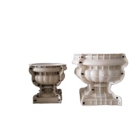 Moule en plastique ABS haute précision Reazone pour pot de fleurs en béton, modèle RZF01a, moule 3D, taille personnalisable, durée de vie de 3 ans, fabrication maison