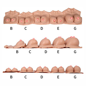 Siliconen grote cup borstvormen realistische nepborsten man naar vrouw transgender crossdressing realistische siliconen valse borsten enorm - Product Image 5