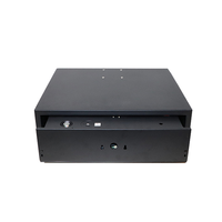 Coffre-fort numérique intelligent tout acier avec serrure intelligente, empreinte digitale et mot de passe, haute qualité, durable, noir, logo personnalisé, pour la maison et le bureau