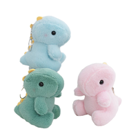 Mini porte-clés en peluche mignons et kawaii, pendentifs chien doux, jouets en peluche, ornements de sac, avec machine à griffes