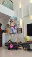Estatua de Resina de Anime Personalizada a Escala 1/1, Figura de Nika Luffy Gear 5, Muñeco Modelo de Monkey D. Luffy, Estatua de Tamaño Real