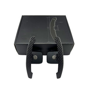 Kits d'intérieur <span class=keywords><strong>de</strong></span> <span class=keywords><strong>voiture</strong></span> BAITONG Ford Mustang, palettes <span class=keywords><strong>de</strong></span> direction magnétiques en fibre <span class=keywords><strong>de</strong></span> carbone, retour tactile, changement <span class=keywords><strong>de</strong></span> vitesse rapide, fonctionnement fluide - Product Image 6