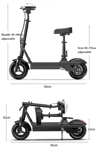 Scooter de Largo Alcance, Bicicletas/Scooters con Batería de Iones de Litio, Precio Económico en Nepal, Scooter de Importación de Dos Ruedas - Product Image 2
