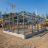 Maison en structure acier sur mesure, conception modulaire pour la personnalisation de villas privées, construction de maison en structure acier, maison à ossature métallique