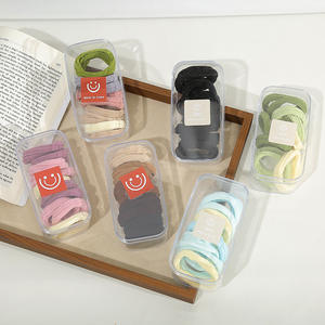 Élastiques à cheveux hautement élastiques et non-abrasifs <span class=keywords><strong>pour</strong></span> chignons, accessoires capillaires haut de gamme <span class=keywords><strong>pour</strong></span> filles, cadeau - Product Image 1