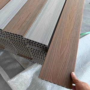 3D WPC Composite ngoài trời decking co-đùn Gỗ nhựa composite sàn sàn bao gồm M2 giá decking - Product Image 5