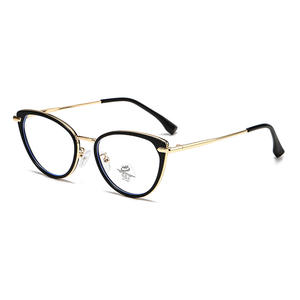 Montures de lunettes Anti-lumière bleue pour femmes, monture complète TR90, verres PC, lunettes Anti-rayonnement, YC11274 A2 - Product Image 4