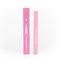 Kit de Gel Blanqueador Dental Personalizado sin Peróxido con Sabor a Menta, con Gel Transparente Azul/Blanco de 2ml/4ml de Volumen, Logotipo Privado
