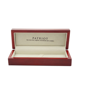Caja de joyería de madera Patriot de 20x8x4cm para collares, anillos, organizadores de almacenamiento de bolígrafos - Product Image 4