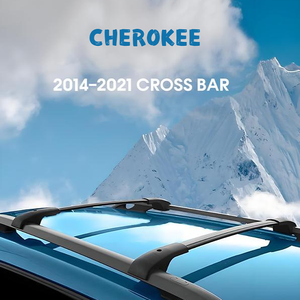 Barres transversales de toit de voiture JOESHIER en alliage d'aluminium 100 kg+ Porte-bagages Installation facile pour JEEP Cherokee 2014-2021 - Product Image 3