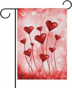 Bandera de Jardín de Poliéster de Alta Calidad, Sublimada, de Doble Cara, Estilo Patriótico, para Fiestas de Cumpleaños, Eventos Festivos, Bienvenida, Deportes - Product Image 2