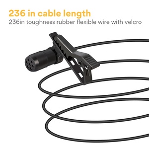 MAONO 3.5mm portable mini microphone caché avec pince micro - Product Image 2