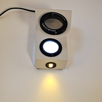 Table Polariscope Gemological Instrument LED Yellow Light Jewelry Identification Tool for Professional Analysis