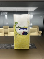 Sac tissé en PP de 25 kg pour engrais granulaire en bloc, idéal pour la plantation de baies – Marché sud-américain
