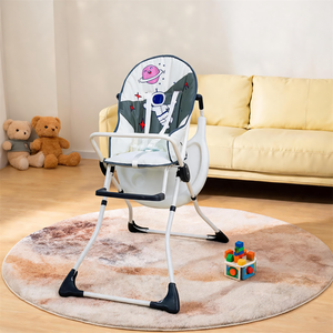 <span class=keywords><strong>Silla</strong></span> Alta Portátil Plegable <span class=keywords><strong>Ligera</strong></span> para Bebé CLAF <span class=keywords><strong>BEBE</strong></span> con Diseño Plegable para Alimentación - Product Image 3