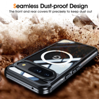 Coque de téléphone anti-poussière antichoc magnétique sans fil ultra-mince Offres Spéciales pour Google Pixel 9/9 Pro