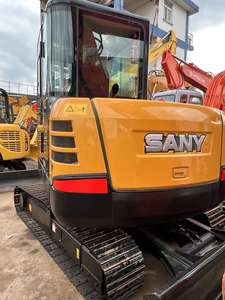 Excavadora de segunda mano Sany SY60C, maquinaria de movimiento de tierras a la venta, Komatsu, componentes de núcleo de peso operativo de 6 toneladas, bomba de motor - Product Image 2
