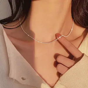 Charme de luxe personnalisé collier coréen femmes colliers et bracelets bijoux