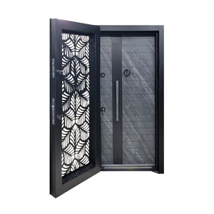 Porte de sécurité industrielle, porte d'entrée en métal SFA 076, usage commercial - Product Image 5