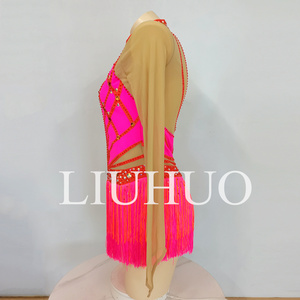 LIUHUO Robe <span class=keywords><strong>de</strong></span> patinage artistique Belle fille Costumes <span class=keywords><strong>de</strong></span> patinage artistique Costumes <span class=keywords><strong>de</strong></span> <span class=keywords><strong>compétition</strong></span> <span class=keywords><strong>de</strong></span> patinage artistique Robe <span class=keywords><strong>de</strong></span> patinage sur glace - Product Image 4