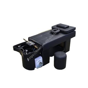 Modische japanische Head Spa Shampoo Bed Bowl Wasser zirkulation therapie Dampfer Haar wasch stühle Thai <span class=keywords><strong>Massage</strong></span> für Barbershop - Product Image 1