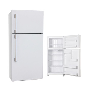 Smad 18 Cu. Ft. Oem White Double Door Top Mount Freezer Refrigerators <b>Fridge</b> Double Door Refrigerator - Product Image 1