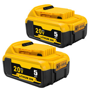 Batería de Litio Recargable de Reemplazo DCB200 de 20V 5.0Ah 6.0Ah para Herramientas Eléctricas DeWalt de 18V DCB185 <span class=keywords><strong>DCB203</strong></span> DCB206 DCB181 DCB184 - Product Image 4