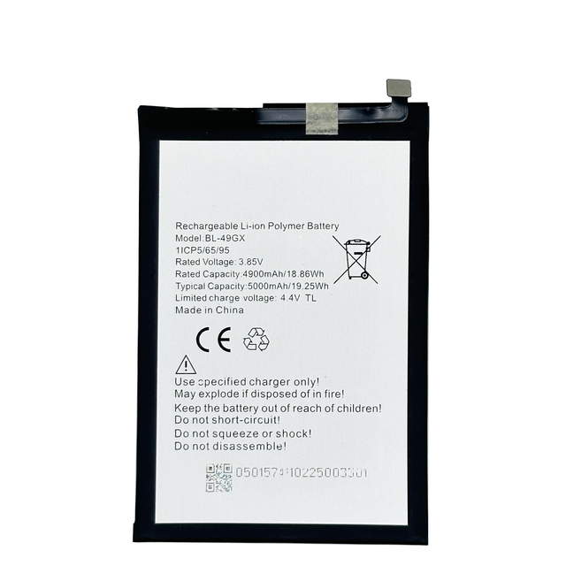 Transsion Infinix Smart 5 X657 BL-49GX Mobile Phone Battery with 5000mAh Capacity 3.85V Built-in Battery Board Stock Available