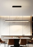 Luxe moderne minimalistische hanglamp voor restaurant, feestzaal, huis, eetkamer, woonkamer, hangende kroonluchterlamp